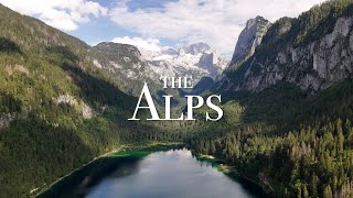 The Alps and Dolomites 4K  Scenic Relaxation Film With Calming Music and Location Names [upl. by Pelpel486]