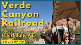 Verde Canyon Railroad Ride Clarkdale AZ [upl. by Awuhsoj]