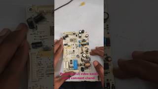 Haier fridge PCB compressor not working ShreeShreeElectronics [upl. by Ruphina128]