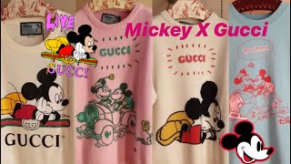 GUCCI Disney X Gucci 2020  New collection at Gucci ❤️ [upl. by Dyna]