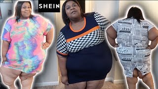 shein plus size haul try on haul shein plus size haul 2020 plus size try on haul [upl. by Frisse487]