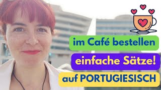 🍺 TOP Sätze im Café  Restaurant Teil 2 Portugiesische Basics mit Untertiteln für Deutschsprachige [upl. by Aniloj]