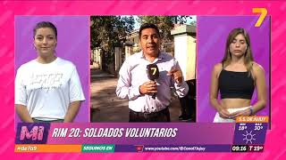 Inscripciones para ser soldados voluntarios  Canal 7 Jujuy [upl. by Airednaxela]