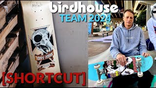 BIRDHOUSE SKATEBOARDS TEAM 2024  Hawk Jaws Walker Lizzie Sloan etc  SHORTCUT  Team Spotlight [upl. by Bunde]