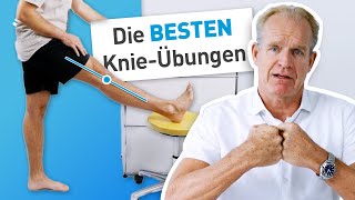 2 Top Dehnübungen gegen Knieschmerzen von Dr Stefan Preis [upl. by Anerahs]