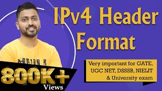 Lec53 IPv4 Header Format – All Fields Explained in Hindi  Computer Networks [upl. by Belva]