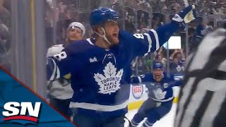 William Nylander Keeps The Maple Leafs Alive With LateGame Equalizer [upl. by Schreib]