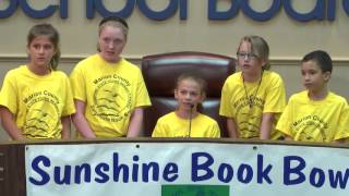 2016 Elementary School Book Bowl [upl. by Eiclehc]