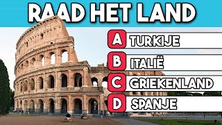 RAAD HET LAND MET DE FOTO  LANDEN QUIZ [upl. by Ursulette74]