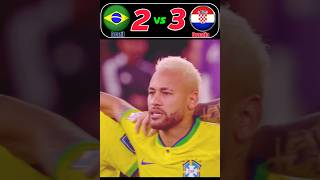 Croatia vs Brazil  FIFA World Cup 2022 Highlights shorts shortsviral wolrdcup neymar [upl. by Ennirok]