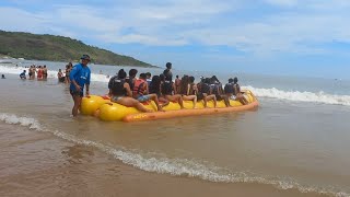 Diversão na praia do morro [upl. by Eeraj]