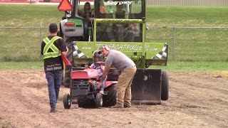 WAMBO 2024 stock 800lb garden tractor pull [upl. by Koeninger57]