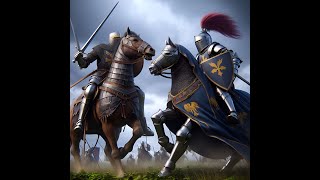 Mount amp Blade II  Bannerlord  Imperial Elite Cataphract vs Vlandian Banner Knight [upl. by Zolnay]