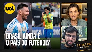 ARGENTINA NA FINAL ACHAMOS QUE SOMOS O PAÍS DO FUTEBOL MAS NÃO SOMOS DISPARA ALICIA KLEIN [upl. by Hterrag]