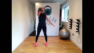 Kettlebell full body workout suitable for seniors [upl. by Casar411]