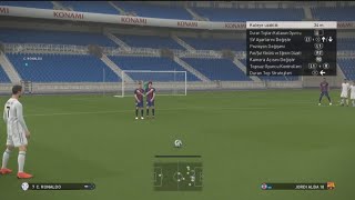 PES 2018 DEKİ EN GÜZEL GOLLERİ DENEDİM 35 METRE FRİKİK [upl. by Mouldon]