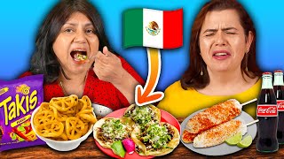 Mexican Moms Rank EVERY Mexican Snack Compilation [upl. by Dirgis49]