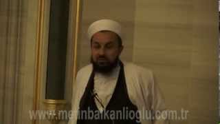 metin balkanlıoğlu hoca efendi 4 aralık 2013 mimar sinan camii sohbeti [upl. by Oniuqa74]