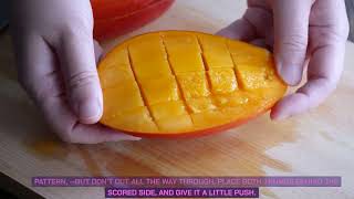 Chef Secrets Revealed Mango Cutting Techniques to Elevate Your Presentation [upl. by Flosi]