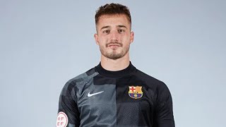 Arnau TenasThe Flying Goalkeeper In Fc Barcelona [upl. by Nojid644]