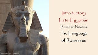 Late Egyptian Essentials 06  Suffix pronouns and possessive articles [upl. by Llerruj]