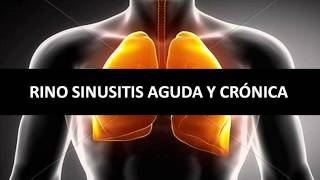 Rinosinusitis Aguda y Crónica  Fisiopatología respiratoria [upl. by Otsirave]