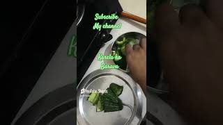 kareli ki sabji karela ka bharva frootsampfood [upl. by Atteselrahc]