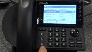 ShoreTel Tutorial The Options Key [upl. by Arabeila375]