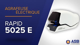 Agrafeuse électrique RAPID 5025E I ASB [upl. by Ailee]