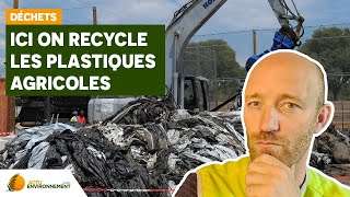 Comment se recyclent les plastiques agricoles [upl. by Crutcher]