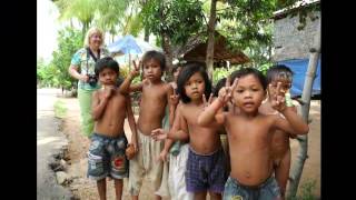 CAMBODIA  SIEM REAP  NATIVE VILLAGE NEAR ANGKOR [upl. by Acissej562]