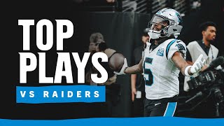 Panthers Top Plays vs Raiders in Week 3 Win  Carolina Panthers [upl. by Royo]