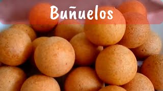 DELICIOSOS BUÑUELOS caseros  RECETA BUÑUELOS COLOMBIANOS [upl. by Nilekcaj680]