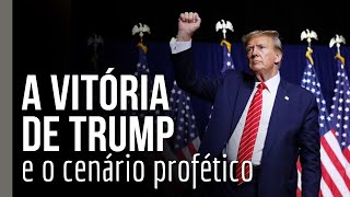 Trump vence quotde lavadaquot qual o significado profético disso [upl. by Kcirddec848]