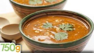 Recette de soupe marocaine  Harira  750g [upl. by Haimirej525]