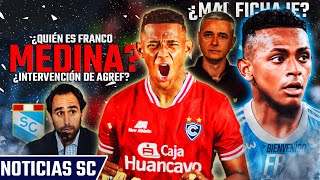 ¿QUIÉN ES FRANCO MEDINA  ¿SPORTING CRISTAL FICHAJE AGREF  ¿MAL REFUERZO CLAUSURA [upl. by Gunther304]