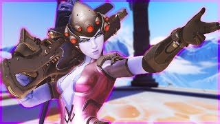 WIDOWMAKER VS GENJI Overwatch [upl. by Suivatnom717]