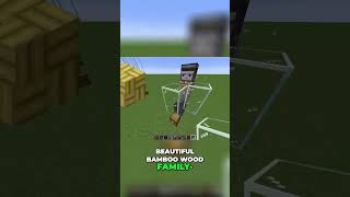 Quick and easy bamboo farm Minecraft 121 minecraft minecraftsurvival minecraftbuildings farm [upl. by Ttergram]