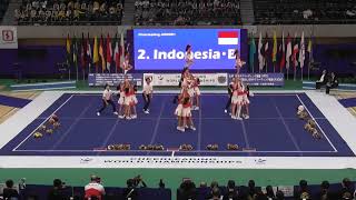 IFC Team Indonesia B Junior 1  Cheerleading World Championship 2023 Takasaki Japan [upl. by Eelsel]