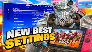 NEW BEST Season 3 Nintendo Switch SETTINGS  Sensitivity Fortnite Settings Explained [upl. by Notsag]