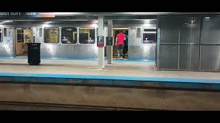 Brown Line train at Fullerton Station 4272024 [upl. by Emelun198]