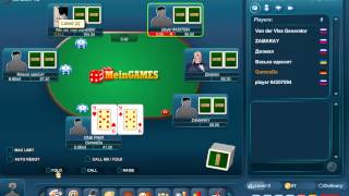 Play Poker Texas Holdem Online at GamesDacom [upl. by Annoel]