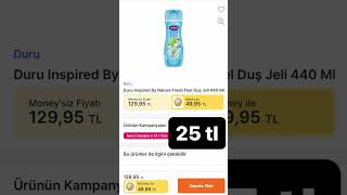 Migros duş jellerinde 2 al 1 öde var 🌸 reklam migros [upl. by Annovoj]