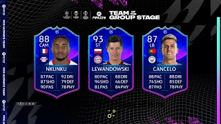 TOTGS PREDICTIONS FIFA 22 TEAM OF THE GROUP STAGE PREDICTION [upl. by Gaylor64]