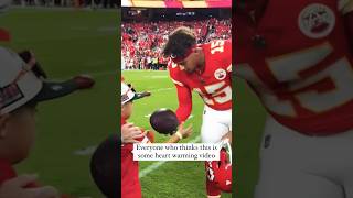 The ref took away the ball that Patrick Mahomes gave him shorts nfl chiefs patrickmahomes [upl. by Merth]