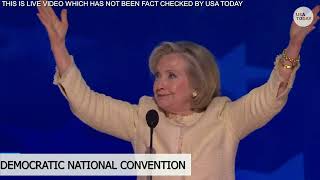 Hillary Clinton 2024 DNC full speech Kamala Harris a fighter to take on Donald Trump [upl. by Ailimac]