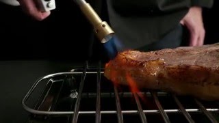 The best way to sear a sous vide steak [upl. by Punak]