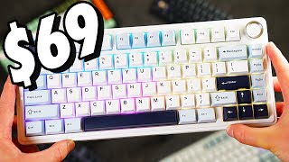 THE NEW BUDGET KING 👑  AULA F75 Mechanical Keyboard Review [upl. by Eintihw]