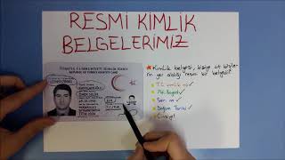 RESMİ KİMLİK BİLGİLERİMİZ [upl. by Ehsiom]