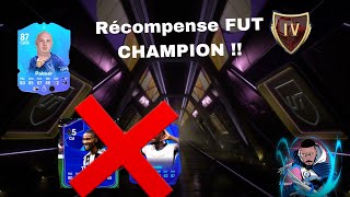 RECOMPENSE RANG 4 FUT CHAMPION CA DONNE QUOI [upl. by Tabbatha]